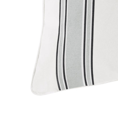 Printed Stripe 3M Scotchgard Outdoor Square Pillow