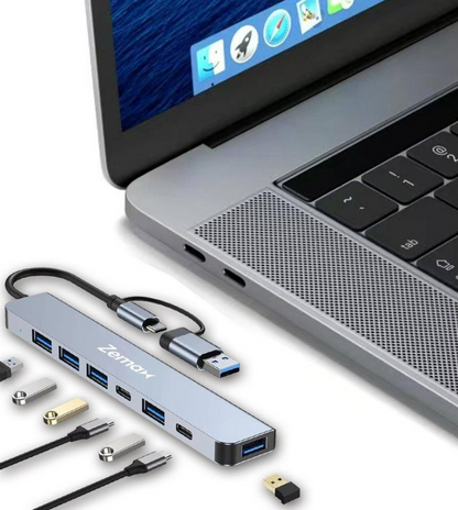 Zemax 7 in 1 USB Extender light & slim