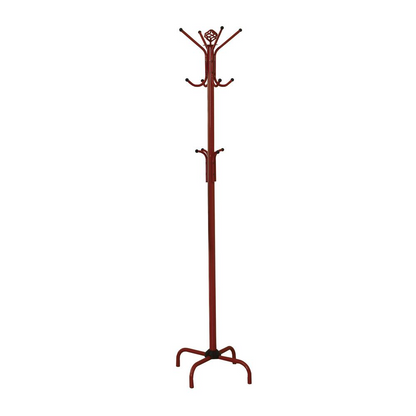 COAT RACK - 70"H / RED METAL