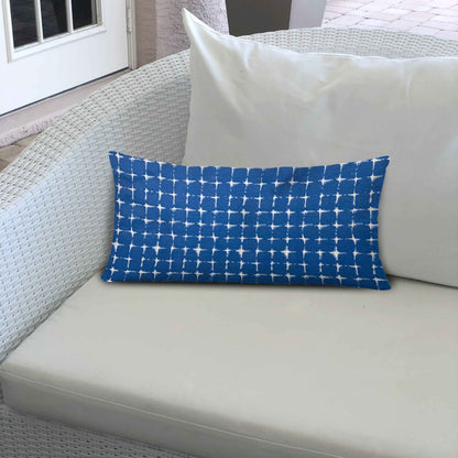 FLASHITTE Indoor/Outdoor Soft Royal Pillow, Sewn Closed, 12x12