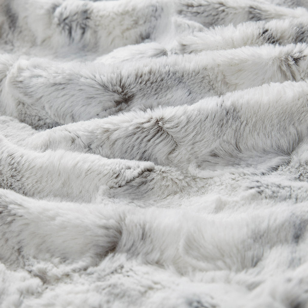 Oversized Faux Fur Throw