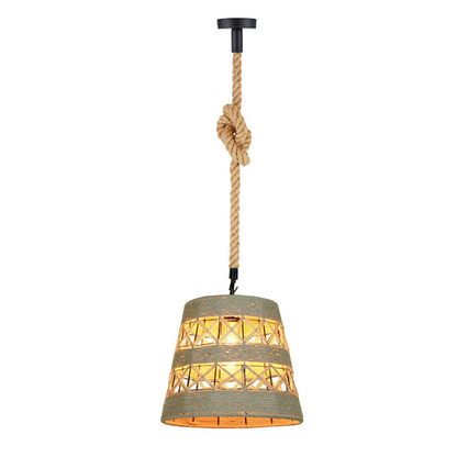 Retro Industrial Vintage Loft Hemp Rope Pendant Ceiling Light Lamp~1132