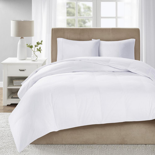 100% Cotton Sateen w/Stain Down Comforter,TN10-0052