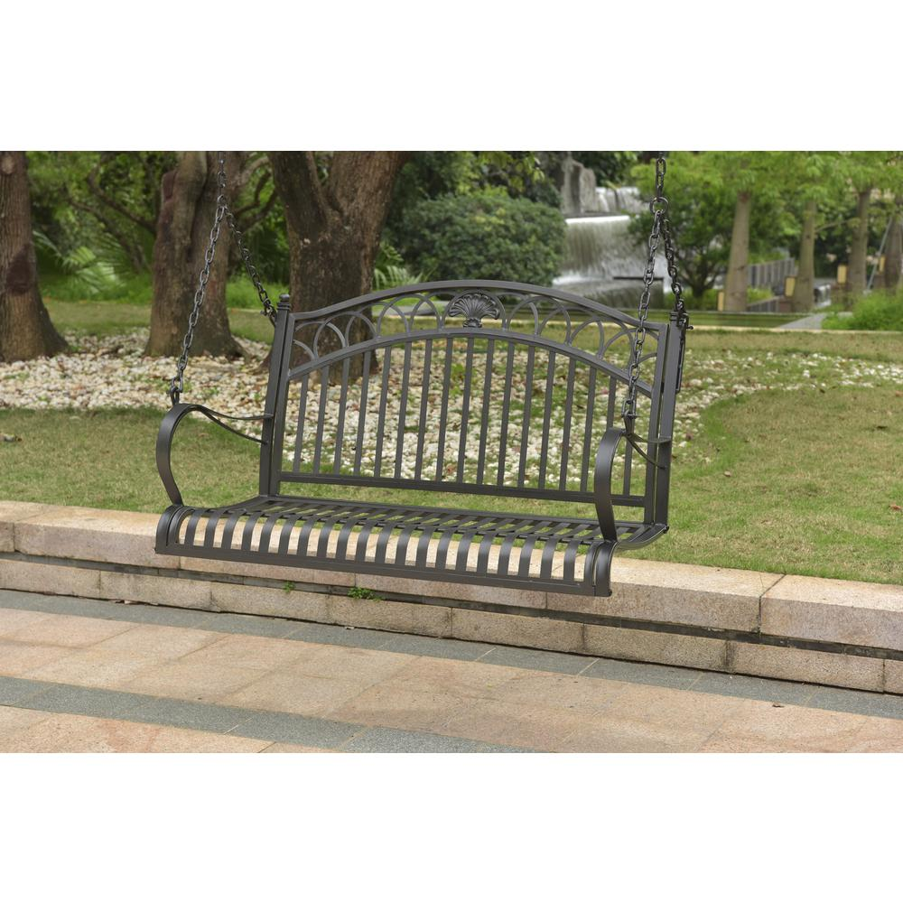 Segovia Iron Loveseat Swing