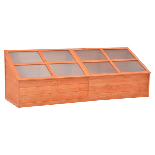 vidaXL Greenhouse Wood 70.9"x22.4"x24.4"