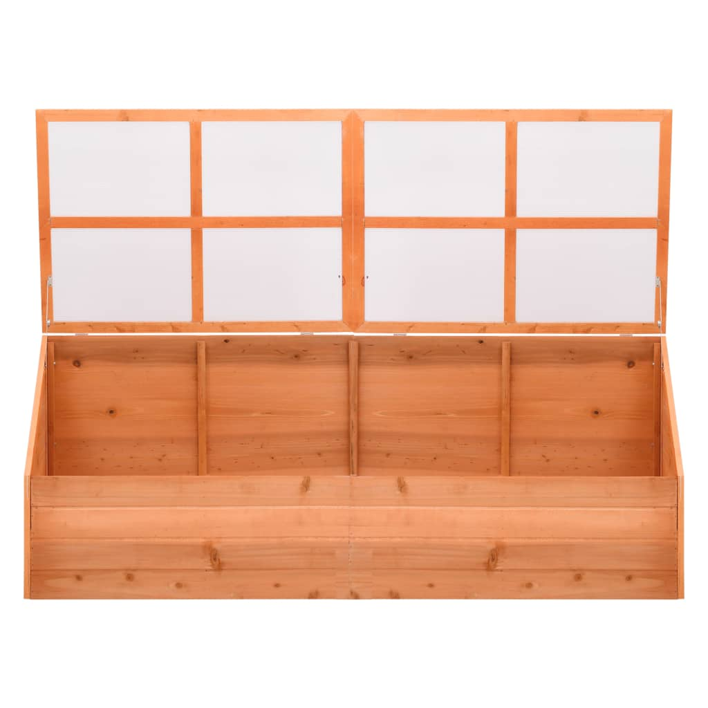 vidaXL Greenhouse Wood 70.9"x22.4"x24.4"