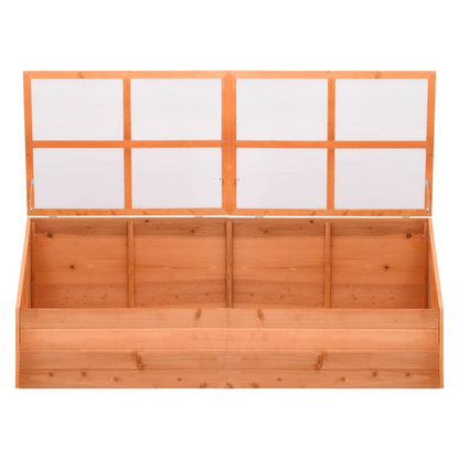 vidaXL Greenhouse Wood 70.9"x22.4"x24.4"