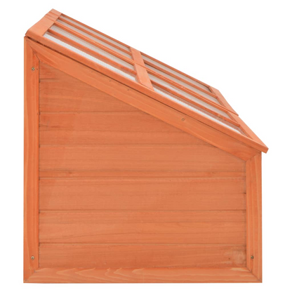 vidaXL Greenhouse Wood 70.9"x22.4"x24.4"