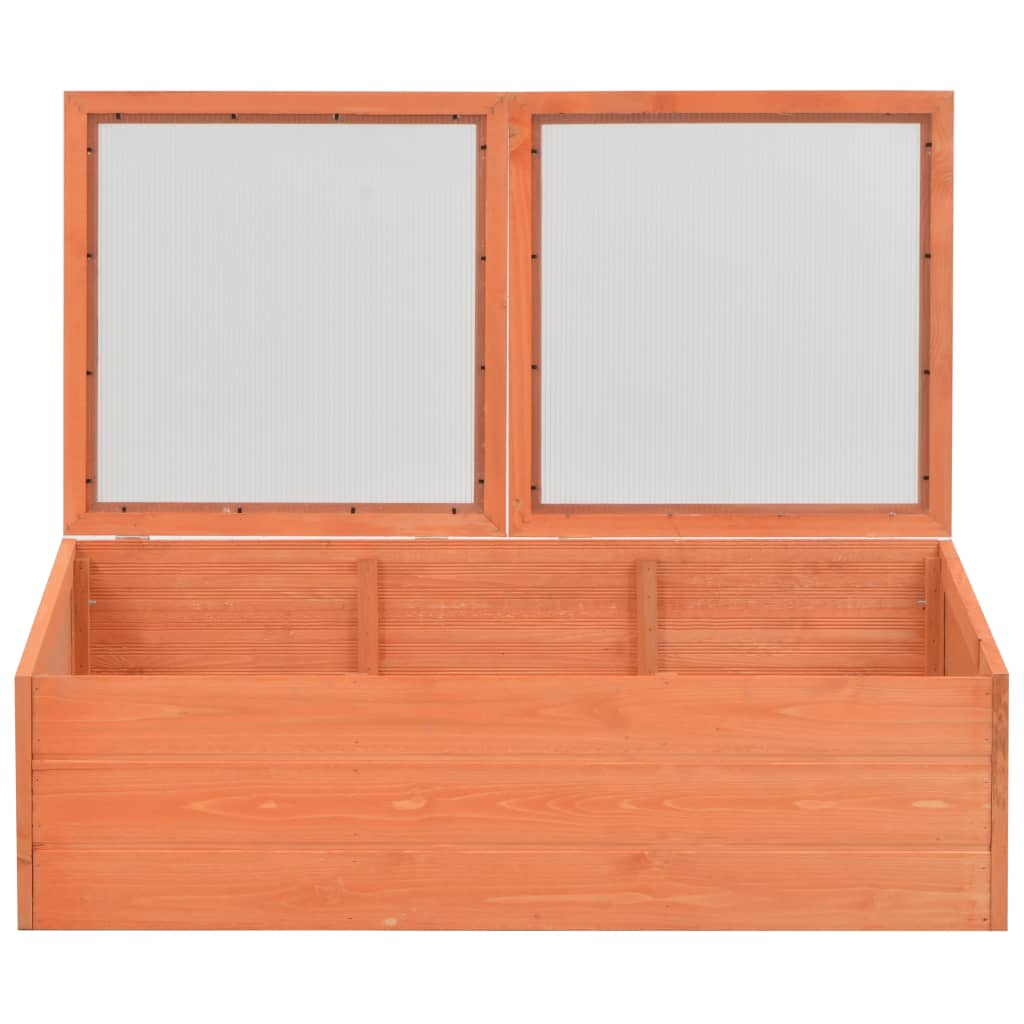 vidaXL Greenhouse Wood 39.4"x19.7"x13.4"