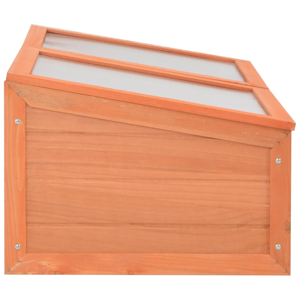 vidaXL Greenhouse Wood 39.4"x19.7"x13.4"