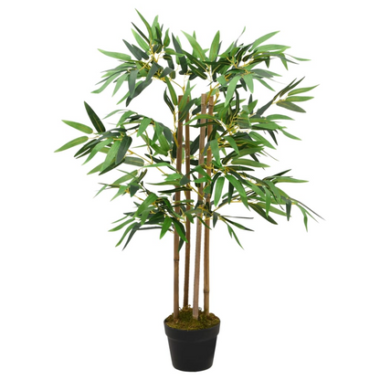 vidaXL Artificial Bamboo Plant Twiggy with Pot 35.4"