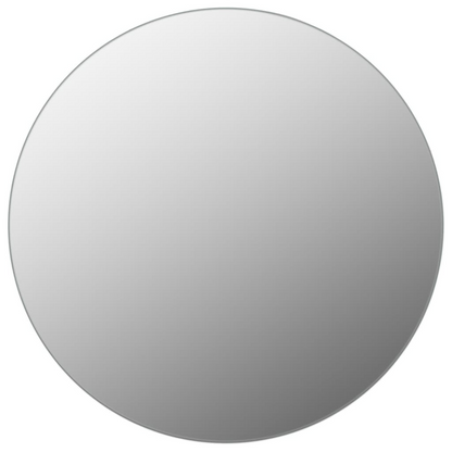 vidaXL Wall Mirror 27.6" Round Glass