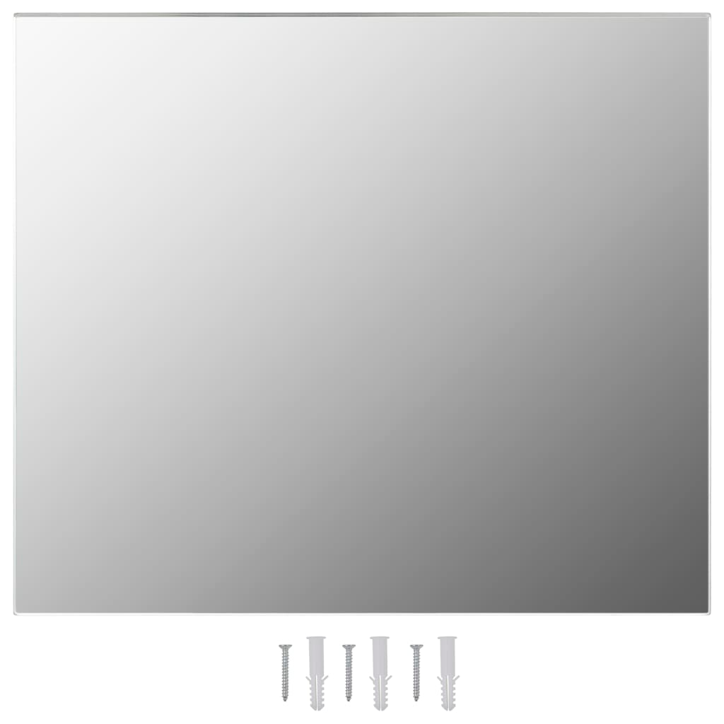 vidaXL Frameless Mirror 31.5"x23.6" Glass