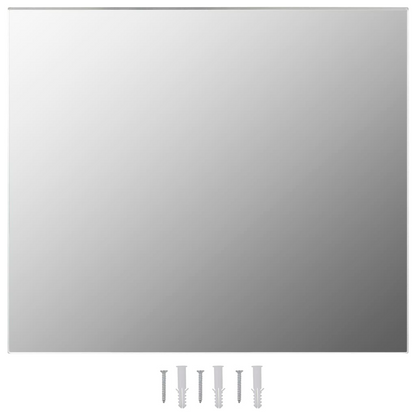 vidaXL Frameless Mirror 31.5"x23.6" Glass