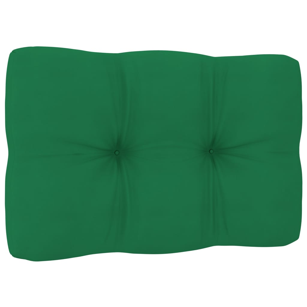 vidaXL Pallet Sofa Cushions 2 pcs Green