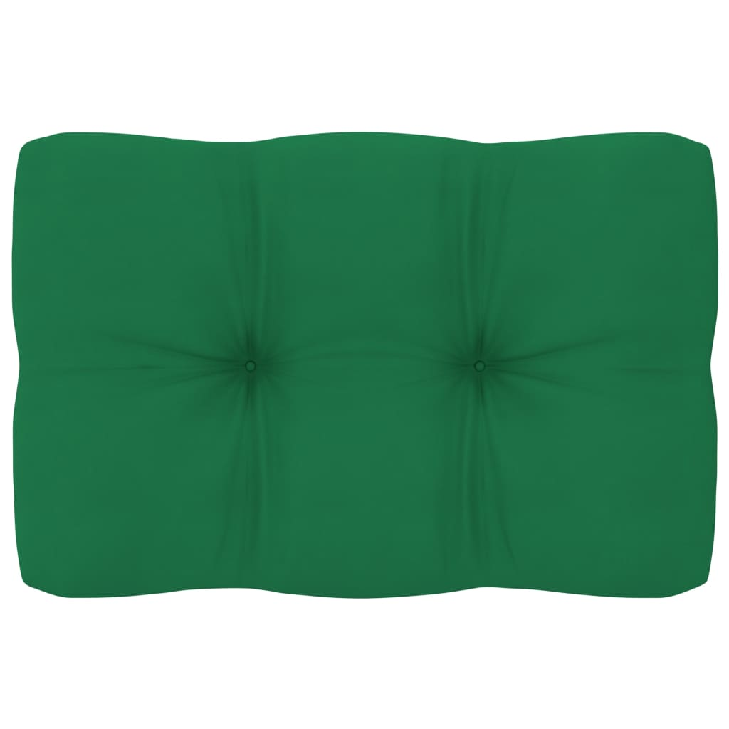 vidaXL Pallet Sofa Cushions 2 pcs Green