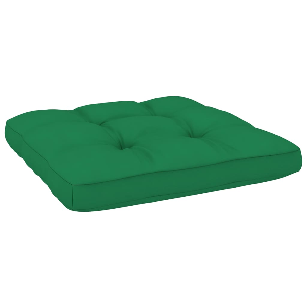 vidaXL Pallet Sofa Cushions 2 pcs Green