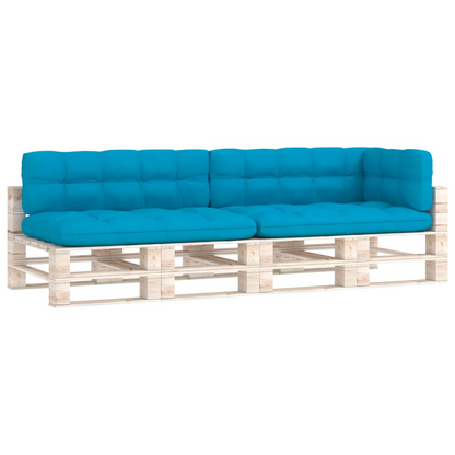 vidaXL Pallet Sofa Cushions 5 pcs Blue