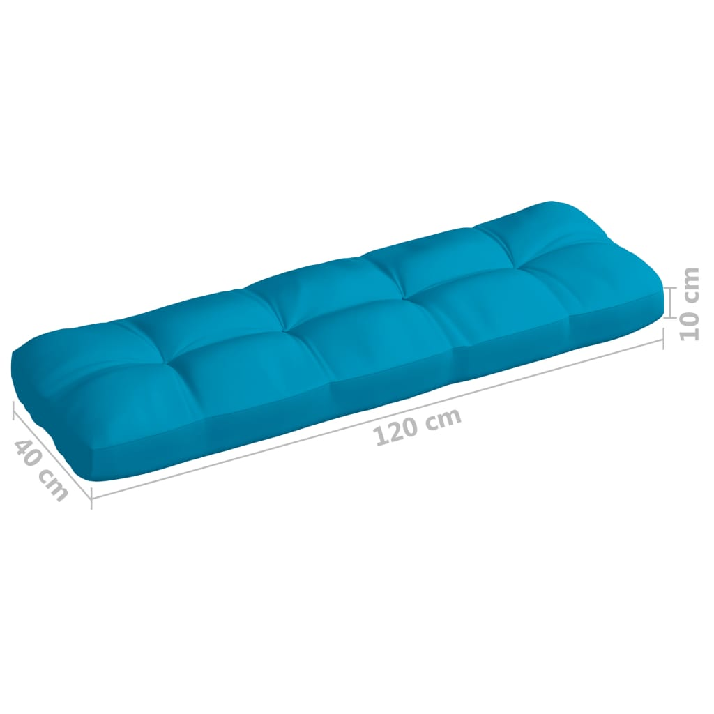 vidaXL Pallet Sofa Cushions 5 pcs Blue