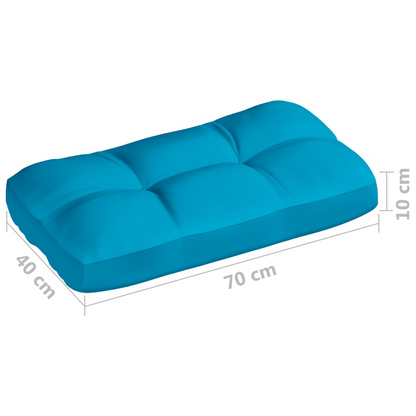 vidaXL Pallet Sofa Cushions 5 pcs Blue