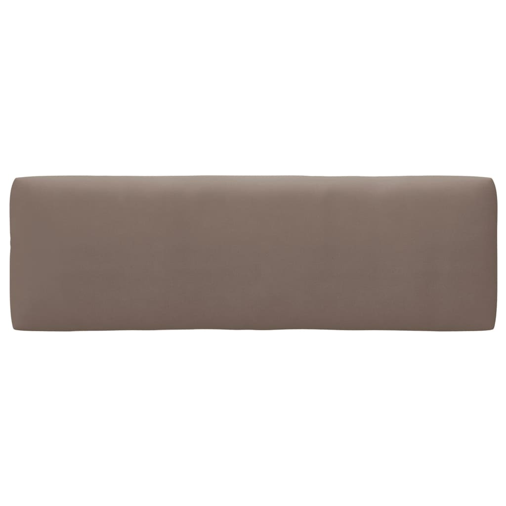 vidaXL Pallet Sofa Cushions 3 pcs Taupe