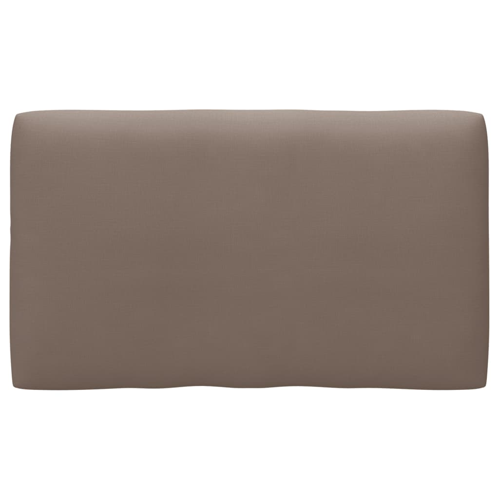 vidaXL Pallet Sofa Cushions 3 pcs Taupe