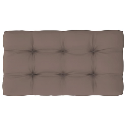 vidaXL Pallet Sofa Cushions 3 pcs Taupe