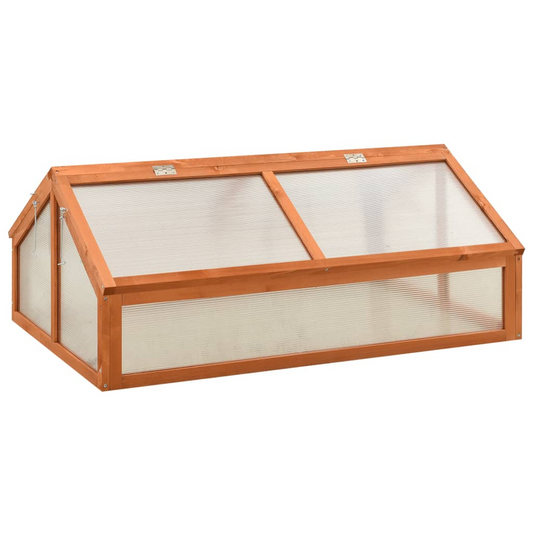 vidaXL Greenhouse 47.2"x31.5"x19.7" Firwood