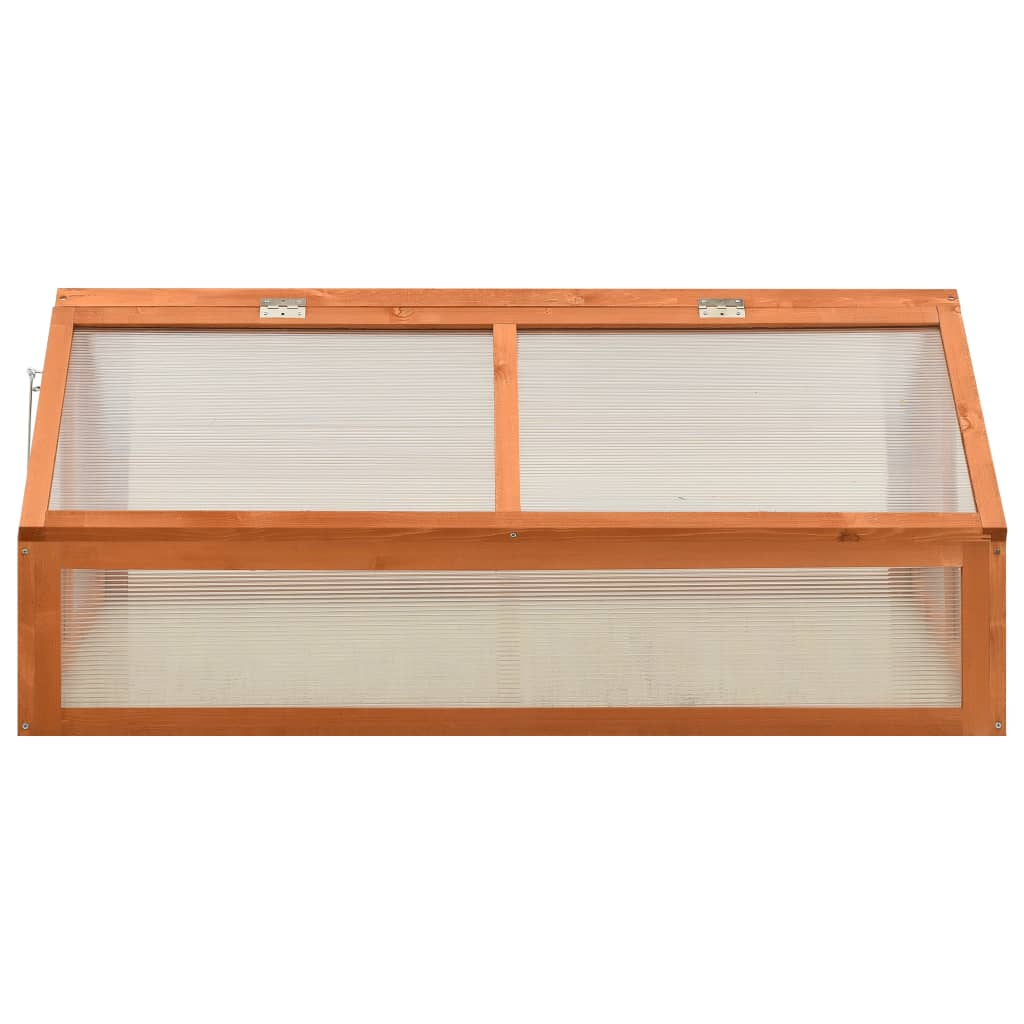 vidaXL Greenhouse 47.2"x31.5"x19.7" Firwood