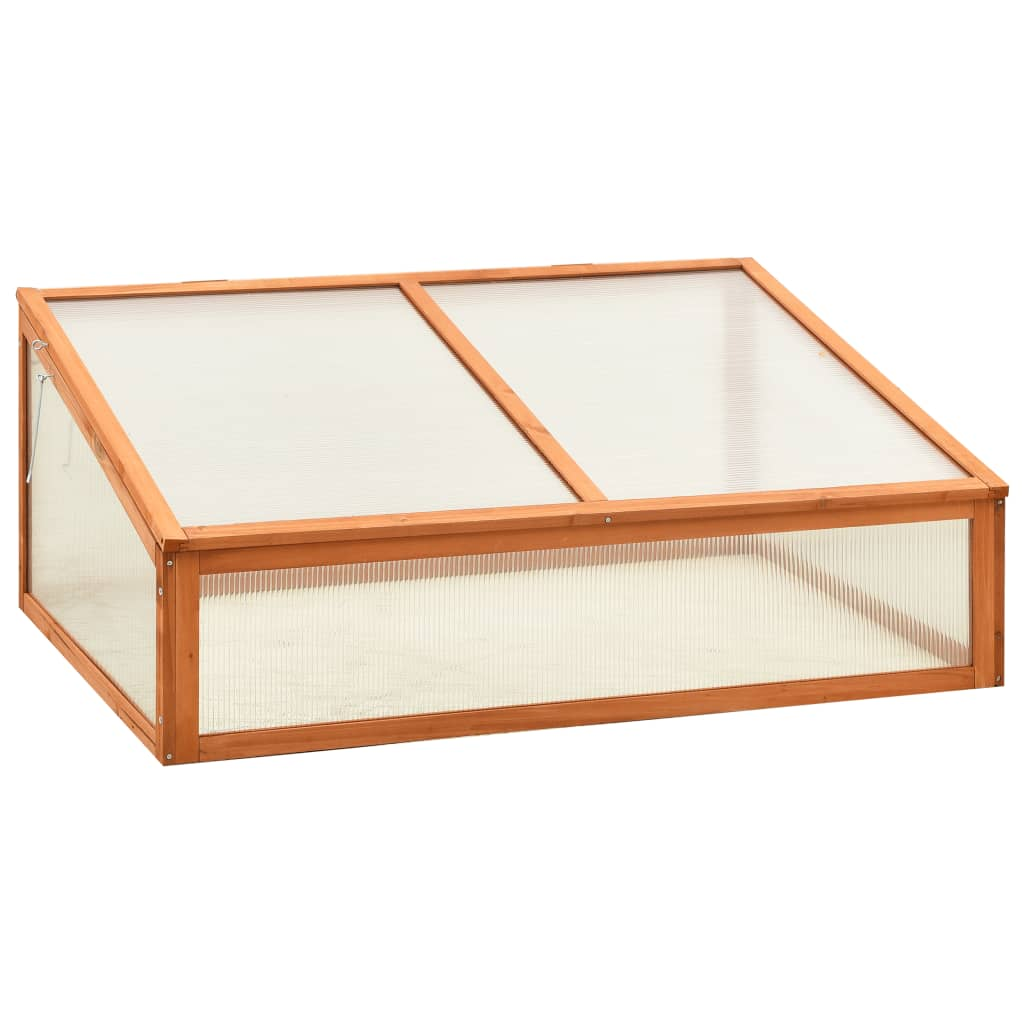 vidaXL Greenhouse 39.4"x25.6"x15.7" Firwood