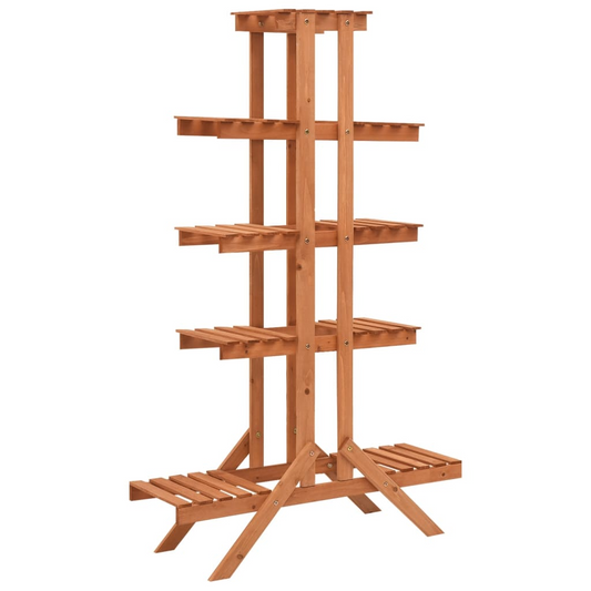 vidaXL Plant Stand 32.7"x9.8"x52" Solid Firwood