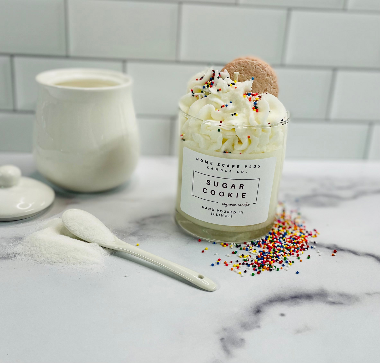 Soy Wax Candle Sugar Cookie