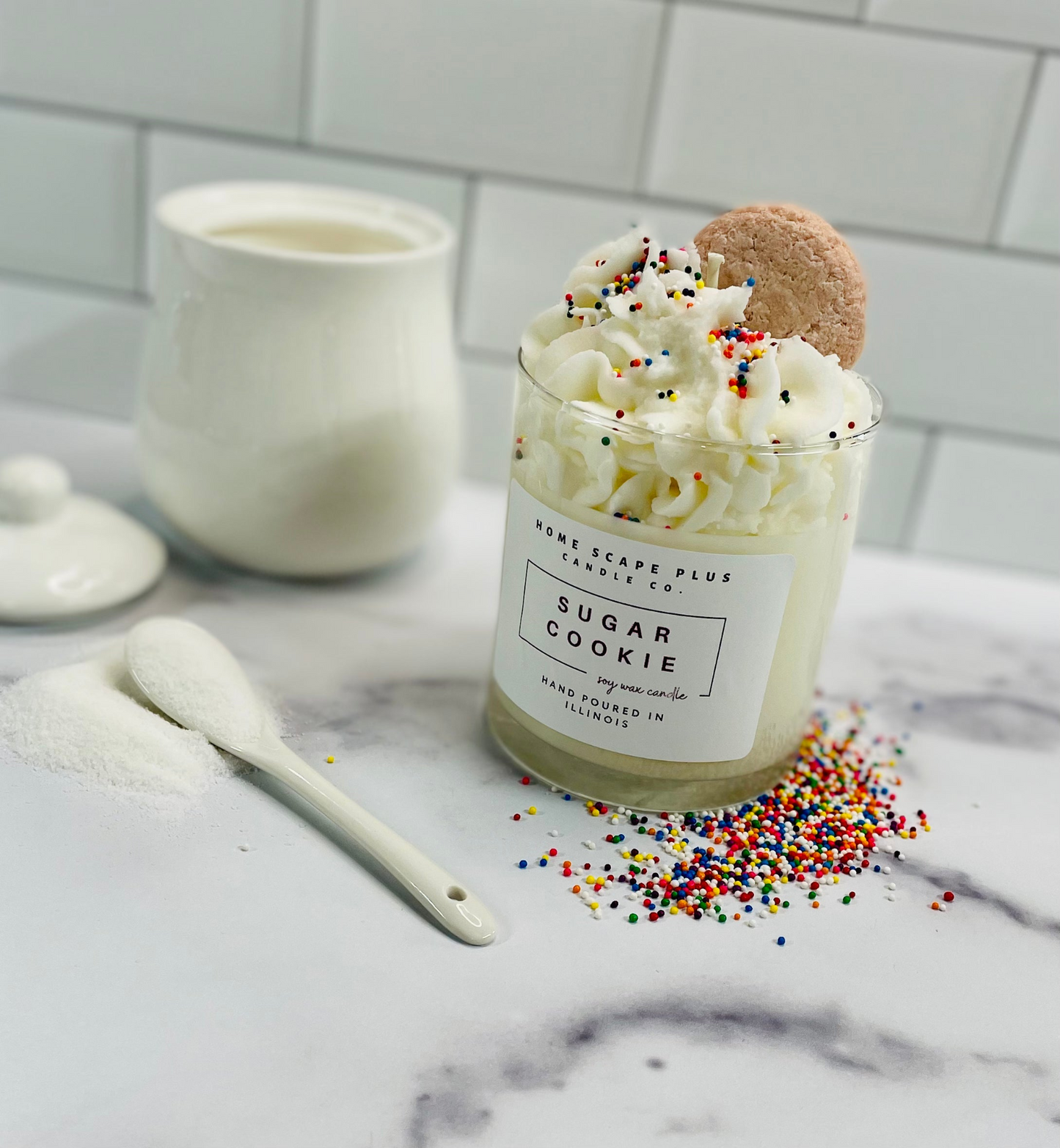 Soy Wax Candle Sugar Cookie