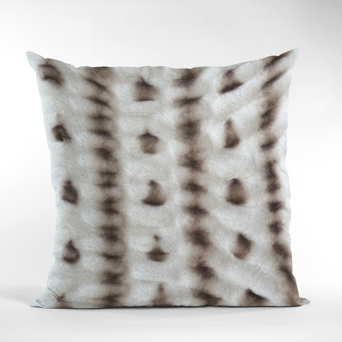 Plutus Creamy Fluffy Bunni Animal Faux Fur Luxury Throw Pillow