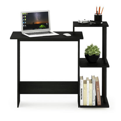 Efficient Home Laptop Notebook Computer Desk, Americano/Black