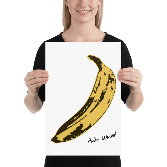 Andy Warhol's Banana, 1967 Pop Art Poster