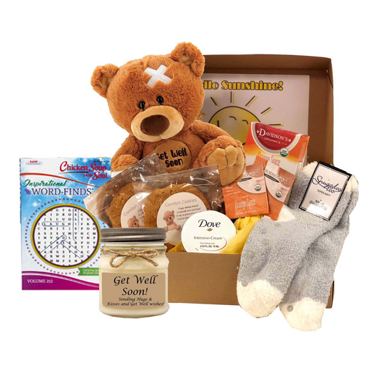 Get Well Gift of Sunshine Care Package- get well soon gifts for women - get well soon gift basket - get well soon gifts