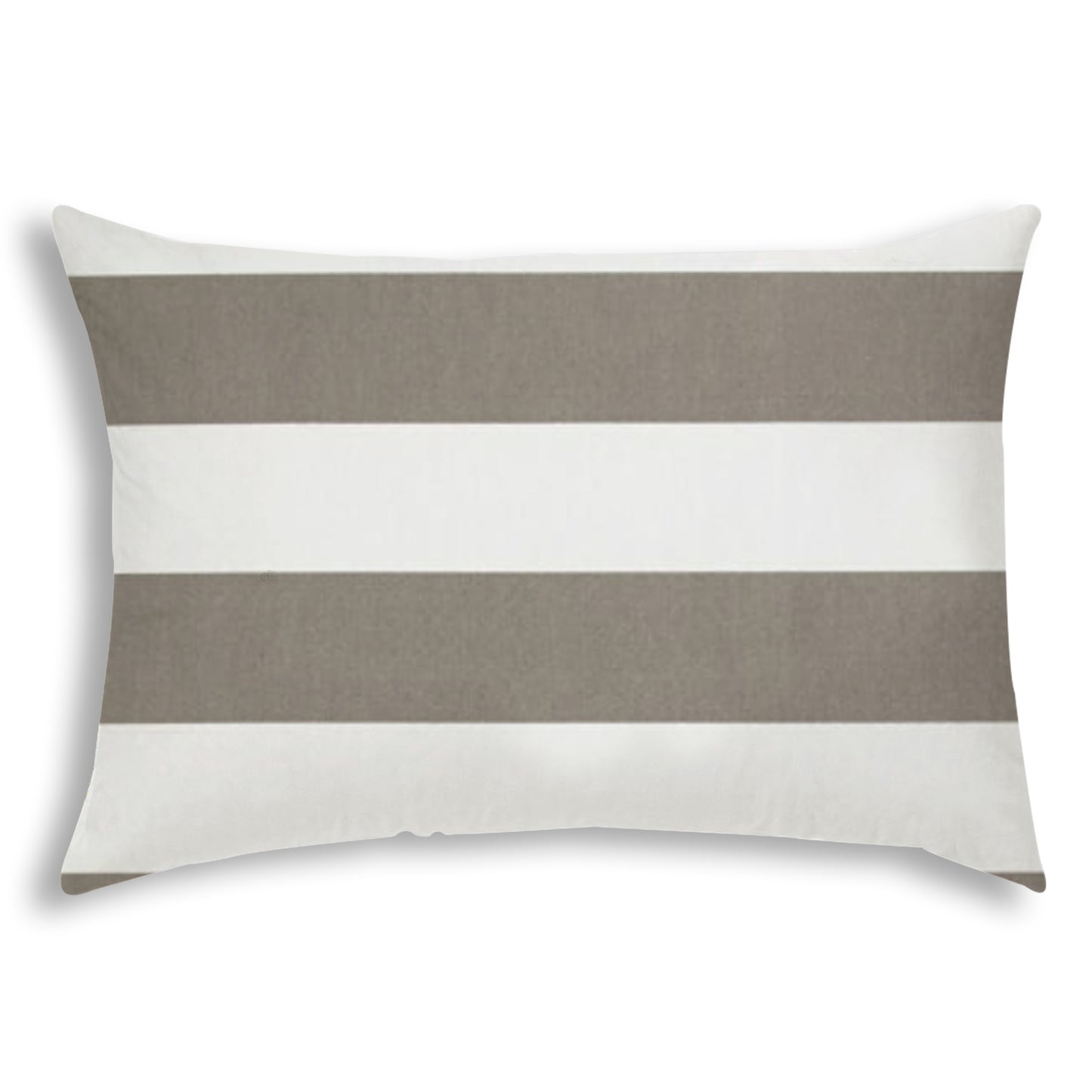 CABANA LARGE Taupe Indoor/Outdoor Pillow - Sewn Closure